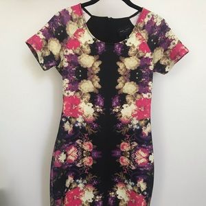 Romeo & Juliet Couture Printed Scuba Dress